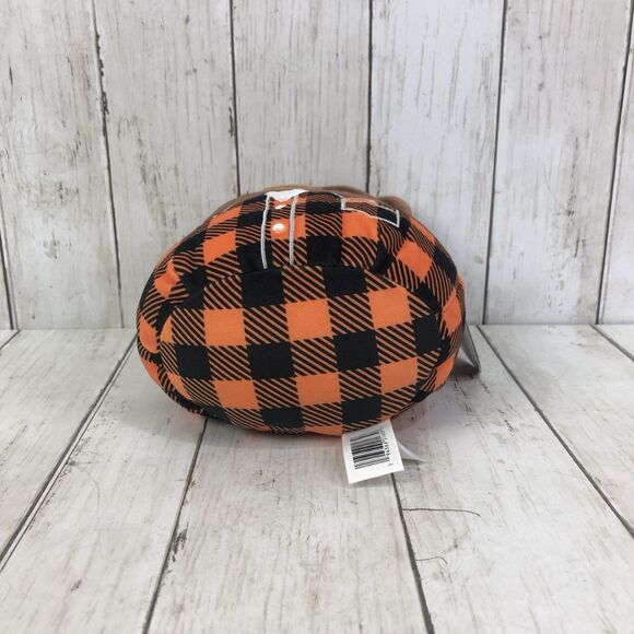 Squishmallows 7.5" Omar The Brown Bear w/ Plaid Shirt - New With Creased Tag - Picture 6 of 8